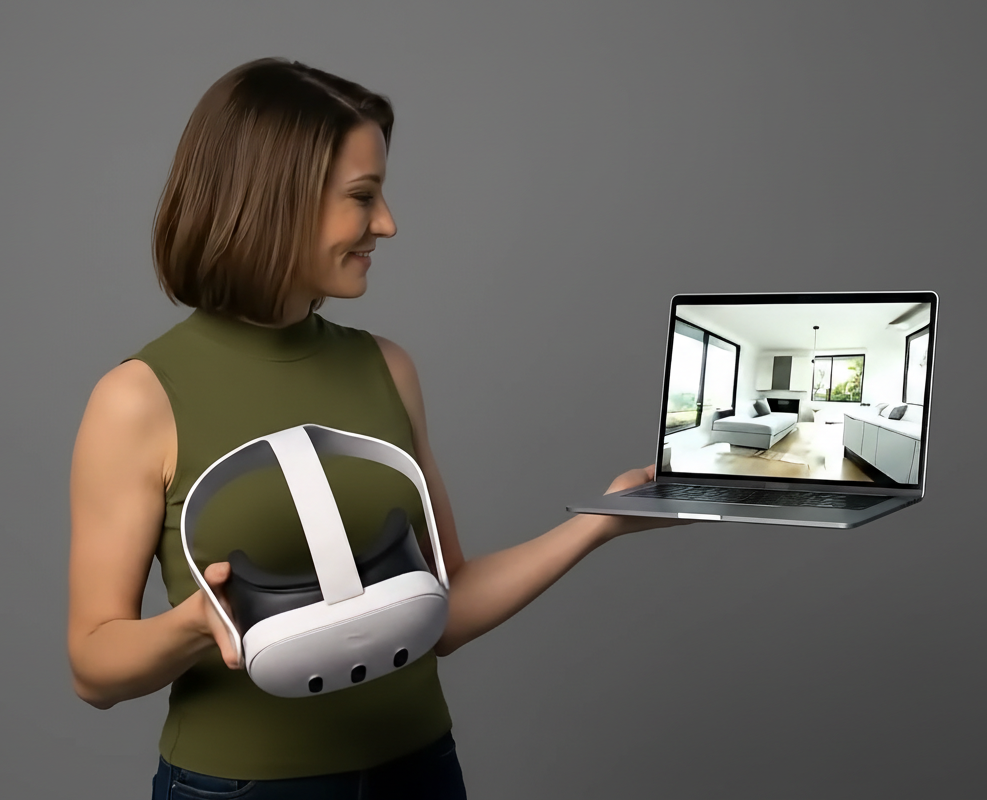 Mobile wireless VR
